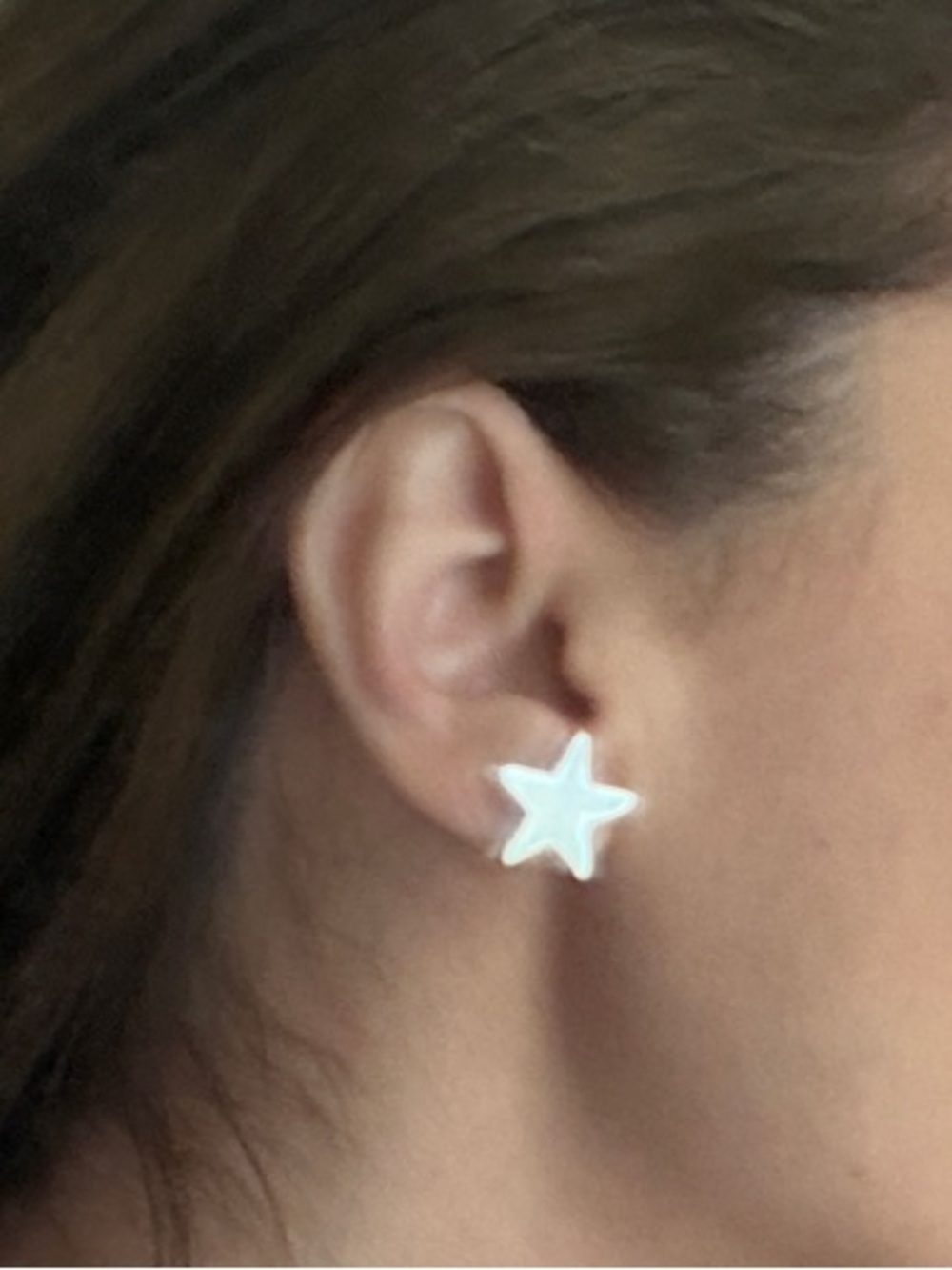 Tous .925 sterling silver star studs earrings - Picture 5 of 5